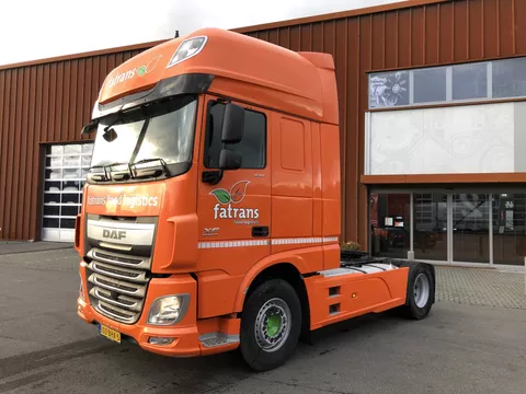 DAF XF 440 SSC with broken engine!!!!!!!!!