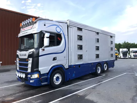 Scania S 660 Live stock Finkl isolierte 4-stock mit ventilatore und trinkwasser!!!!!!!!